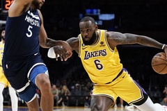 Los Angeles Lakers thử nghiệm đội hình chính, nhận trái đắng từ Minnesota Timberwolves