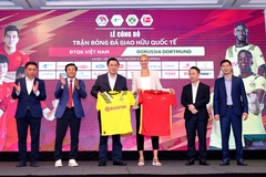 Giá vé trận giao hữu ĐT Việt Nam và Dortmund thấp nhất 800.000 đồng