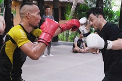VIDEO Trần Quang Lộc so găng cùng võ sĩ UFC Doo-ho Choi