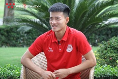 Vua phá lưới hạng Nhất 2022 Thanh Nhàn muốn trở thành mẫu cầu thủ như Phan Văn Đức 