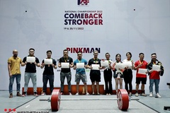 Powerlifting Việt Nam 2022: Hai nhà vô địch toàn năng tổng cử gần 1.100 kg