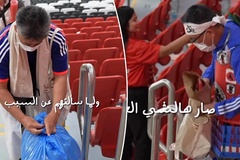Video: CĐV Nhật Bản ở lại dọn rác sau trận đấu tại World Cup khiến nhiều người kinh ngạc