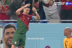 Dân mạng hài hước: “Kẻ thất nghiệp” Ronaldo ghi bàn khiến Messi… bật cười