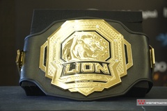 Chiếc đai vô địch 1 tỷ đồng của LION Championship: Vàng 24K nguyên khối, nặng 9kg