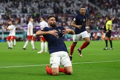 Giroud ghi bàn thắng lịch sử cho Pháp để vượt qua Henry