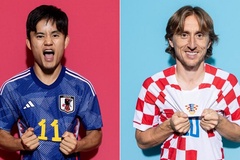 Đội hình ra sân chính thức trận Nhật Bản vs Croatia: Siêu dự bị đá chính