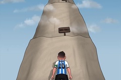 Cộng đồng mạng đưa Messi lên mây, "troll" tới cùng Lautaro Martinez