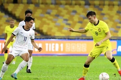 AFF Cup 2022: Malaysia đè bẹp Campuchia nhờ bộ đôi cầu thủ gốc Anh