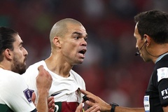Pepe tố trọng tài xử ép Bồ Đào Nha để giúp Ma-rốc và… Argentina