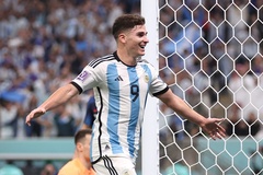 Ra mắt World Cup, Alvarez đã xếp thứ 8 về ghi bàn của Argentina