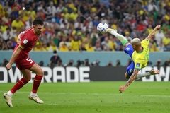 Cú vô lê của Richarlison được trao giải bàn thắng đẹp nhất World Cup 2022