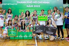 Dội mưa 3 điểm tại chung kết, ĐH Tôn Đức Thắng vô địch Giải bóng rổ sinh viên TP.HCM năm 2022