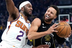 Stephen Curry "gánh đội" bất thành, Warriors nhận thất bại từ đội hình phụ của Phoenix Suns