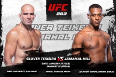 Trực tiếp UFC 283: Glover Teixeira vs. Jamahal Hill