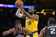 LeBron James đi vào lịch sử NBA với 46 điểm, Lakers vẫn thua đau hàng xóm Clippers