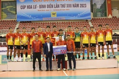 Bế mạc giải bóng chuyền Cúp Hoa Lư - Bình Điền 2023: Ngôi vô địch xứng đáng