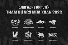 Đội hình VCS Mùa Xuân 2023: Danh sách tham dự chính thức