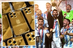 Messi đặt mua iPhone 14 vàng cho đội hình Argentina vô địch World Cup