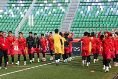 Bị chủ nhà Uzbekistan "chơi xấu" sân tập, U20 Việt Nam yêu cầu đổi ngay lập tức