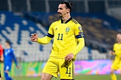 Ibrahimovic trở lại đội tuyển Thuỵ Điển ở tuổi… 41