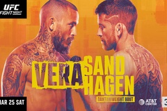 Lịch thi đấu UFC on ESPN 4: Marlon Vera vs. Cory Sandhagen