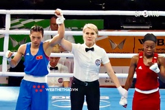 Nguyễn Thị Tâm vào tứ kết Boxing nữ vô địch thế giới, tiến gần mục tiêu huy chương