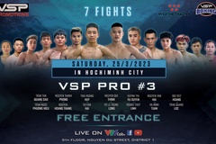 Lịch thi đấu Boxing VSP Pro 3: Nguyễn Văn Hải đối đầu tài năng trẻ