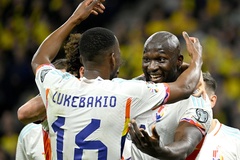 Lukaku lập hat-trick cho Bỉ sau thời gian im tiếng đáng kinh ngạc
