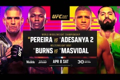 Lịch thi đấu UFC 287: Alex Pereira vs. Israel Adesanya 2