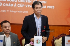 PCT Liên đoàn bóng chuyền Trần Đức Phấn đánh giá về sự cố trọng tài Cúp Hùng Vương 2023