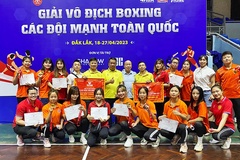 Hà Nội và TP.HCM thống trị giải Boxing trước thềm SEA Games 32