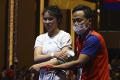 Đặng Thị Huyền nén đau, giữ lại huy chương đầu tiên cho Jujitsu Việt Nam tại SEA Games 32