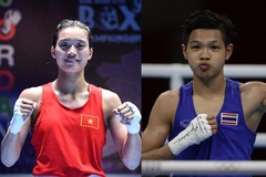 Nguyễn Thị Tâm "chào sân" Boxing SEA Games 32 với HCĐ Thế giới người Thái Lan