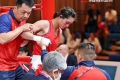 Lãnh đội boxing Việt Nam nói gì về thất bại quá  đau và đen của Nguyễn Thị Tâm ở SEA Games 32?
