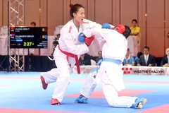 Đinh Thị Hương - Hoàng Thị Mỹ Tâm giật "đúp vàng", Karate Việt Nam vượt chỉ tiêu SEA Games 32