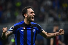 Martinez và Calhanoglu được chấm điểm cao nhất trận Inter vs Milan
