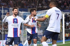 Messi vượt qua số bàn của Ronaldo trong ngày PSG vô địch Ligue 1