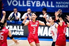 Trực tiếp giải bóng chuyền VNL 2023: Nhật Bản vs Serbia