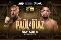 Nate Diaz đòi đổi luật để đánh Boxing với Jake Paul