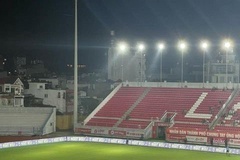 Sân Lạch Tray gặp sự cố ngay sau khi tổ chức trận đấu giao hữu của tuyển Việt Nam