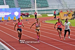 Vừa thi tốt nghiệp vừa tập, Nhi Yến gây sửng sốt với kỳ tích Top 8 châu Á đường chạy 100m nữ 
