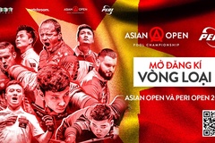Chi tiết thể thức, giá vé, số lượng suất dự vòng loại Asian Open Pool Championship và Peri 9-Ball Open