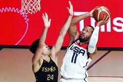 Đội tuyển Mỹ thắng thuyết phục Tây Ban Nha, nối dài màn chạy đà hoàn hảo cho FIBA World Cup