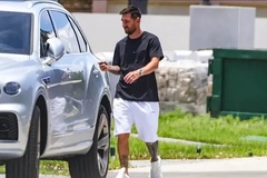 Messi mua xe siêu sang để đi du lịch vòng quanh nước Mỹ