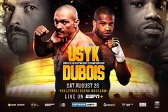 Lịch thi đấu Boxing: Oleksandr Usyk vs Daniel Dubois
