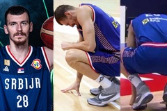 Chấn thương hi hữu tại FIBA World Cup 2023: Cầu thủ Serbia bị cắt thận vì dính cùi chỏ