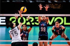 Thái Lan dìm Hàn Quốc xuống đáy tại vòng loại bóng chuyền nữ Olympic 2024