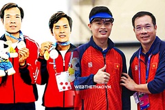 Bức ảnh độc đáo về 3 thế hệ bắn súng giành đủ bộ huy chương SEA Games, Olympic và ASIAD cho Thể thao Việt Nam