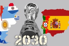 Chính thức: World Cup 2030 sẽ diễn ra ở… 3 châu lục và 6 quốc gia