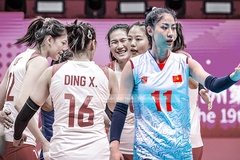 Thống kê block khủng khiếp của Trung Quốc trước bóng chuyền nữ Việt Nam